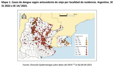 Mapa Del Dengue En Argentina Creci Casi Un En Una Semana La Voz