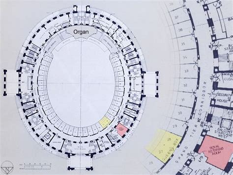 Circular Building Floor Plan