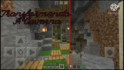 Como Construir Uma Base De Caverna Parte 2 Transformando A Caverna