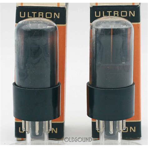 6N7GT ULTRON ECC31 6N7G CV1956 NR73 VALVOLA COPPIA PREAMPLIFICAZIONE