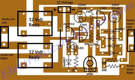 Speaker protection circuit diagram - Electronics Help Care