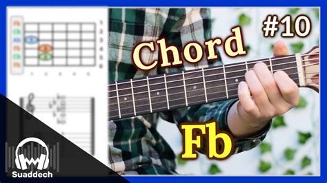 Acorde Fb en Guitarra Cómo tocar el acorde Fa bemol Mayor YouTube