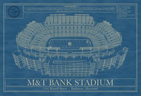 Baltimore - M&T Bank Stadium - Stadium Blueprint Company