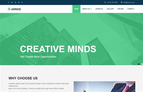 50 Best Free HTML5 Templates for Corporate Business