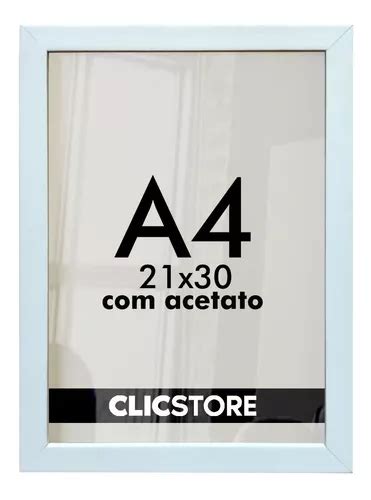 Kit Molduras Para Quadro A X Certificado Acetato Cor Branco