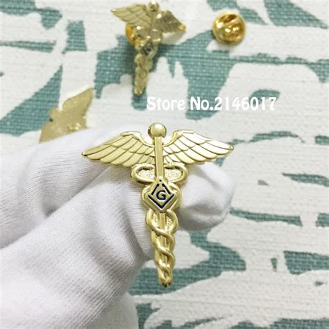 Masonic Lapel Pin Medical Doctor Pins And Brooch Freemason Lodge