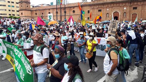 Así Fueron Las Marchas En Cali Este Martes 28 De Septiembre