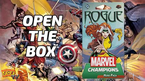 Open The Box Rogue Malicia Marvel Champions Jce Tv Youtube