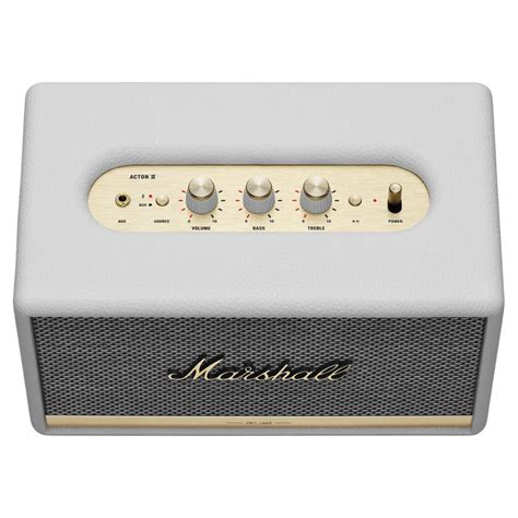 Купить Портативная акустика Marshall Acton II, белый в сети магазинов iShop