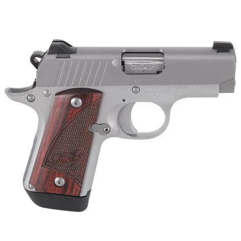 Kimber Micro 380 Rtc Special 380 Acp Stainless Rosewood Ns Pistol