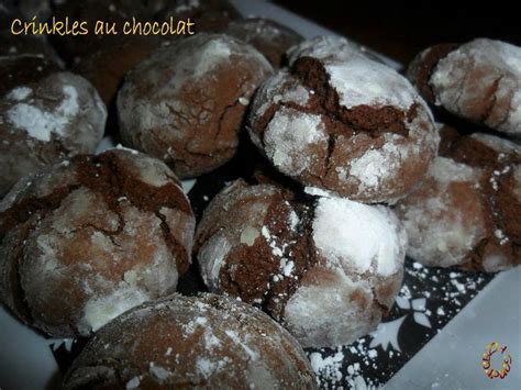 Chocolate Crinkles Craquel S Au Chocolat Bzh Sandra Chocolat