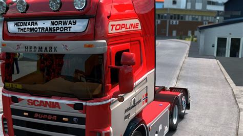 Scania RJL 4 Serie Danish Interior Exterior 1 36 X ETS2 Mods