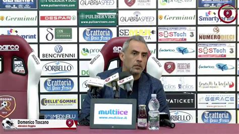 Conferenza Stampa Pre Gara Reggina Viterbese Youtube