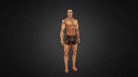 Low Poly Human 3d Model By Offy Axe163 [6afec4f] Sketchfab