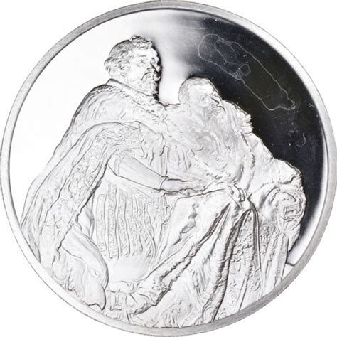 Frankreich Medaille Peinture Rubens La Sainte Trinité adorée par