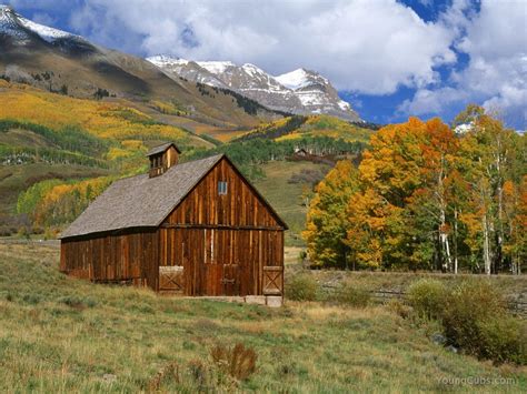 Fall Barn Desktop Wallpaper - WallpaperSafari