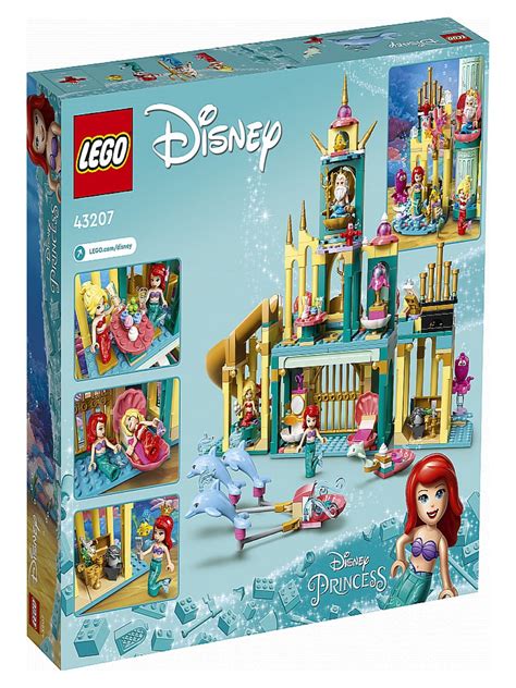 43207 Le Palais Sous Marin Dariel Lego Disney Princess N A Kiabi