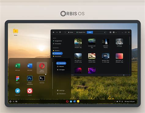 Orbis Os The Operating System Concept Images Behance