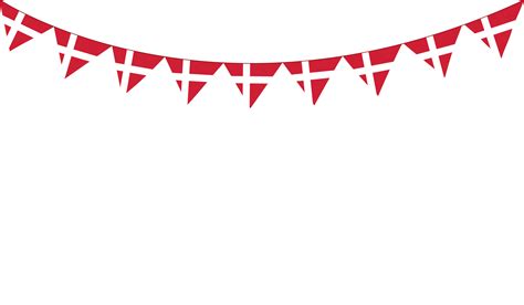 Round Denmark Flag Decorationdanish Flag Bunting 47434088 Png