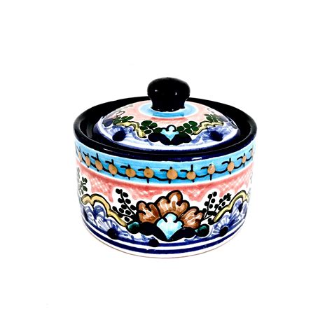 Talavera Covered Dish Authentic Talavera Pottery Signed Etsy