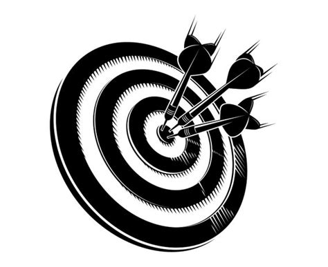 Darts Svg Darts Target Svg Shooting Targetthrowing Etsy