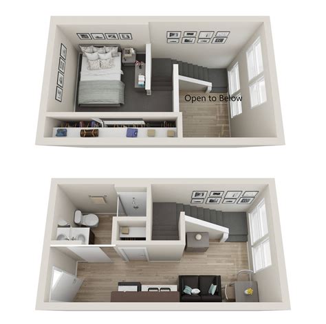 Studio - B1 Corner Loft at Ferry Street Flats