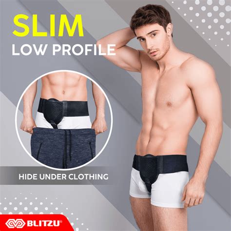 Inguinal Hernia Belt Groin Support Truss For Men Or Women Blitzu