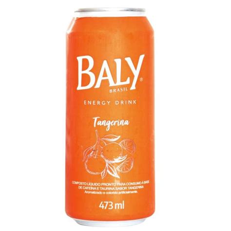 Energetico Baly Energy Drink Ml Tangerina Super Primavera