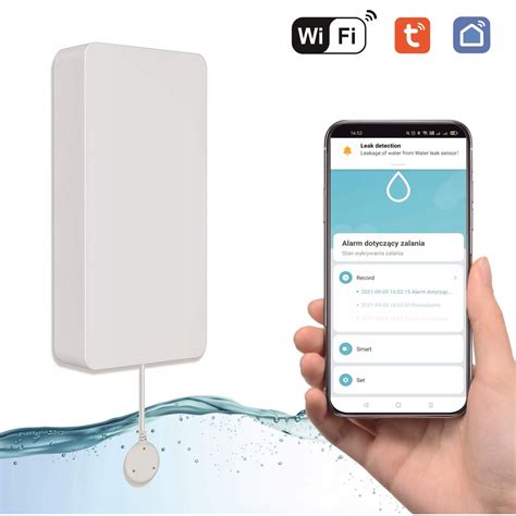 Senzor De Inundatii Neo Wifi Tuya Smartlife Alb Emag Ro