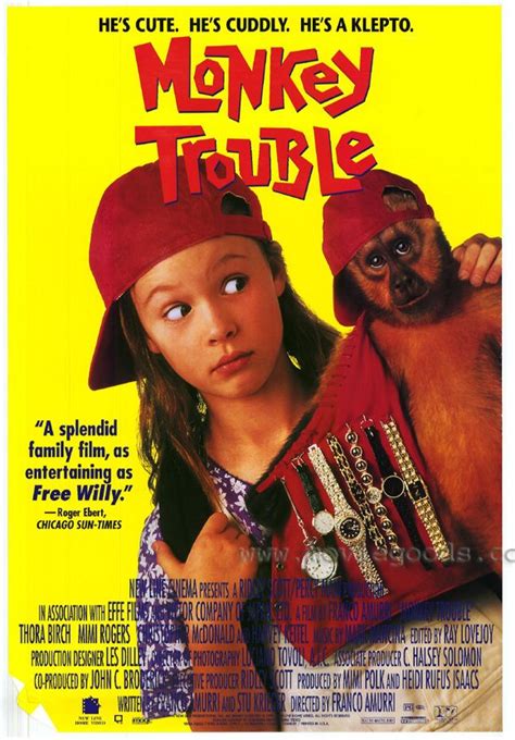 Monkey Trouble Movie Posters From Movie Poster Shop