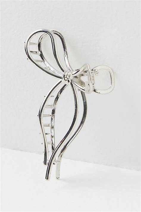 Metal Bow Claw Unique Hair Accessories Thick Hair Accessories Metal