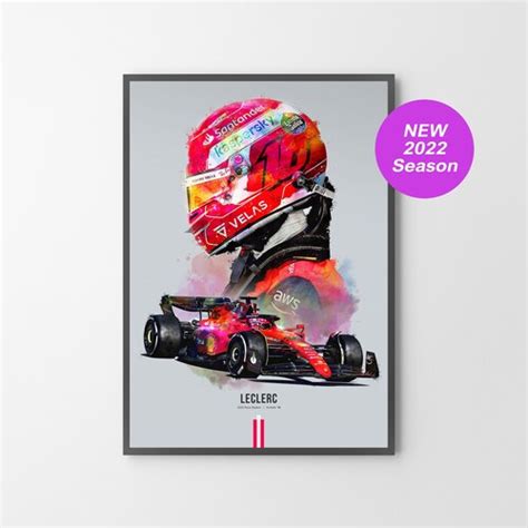 Charles Leclerc Poster MONZA 2022 Wall Art Printable F1 Etsy Australia