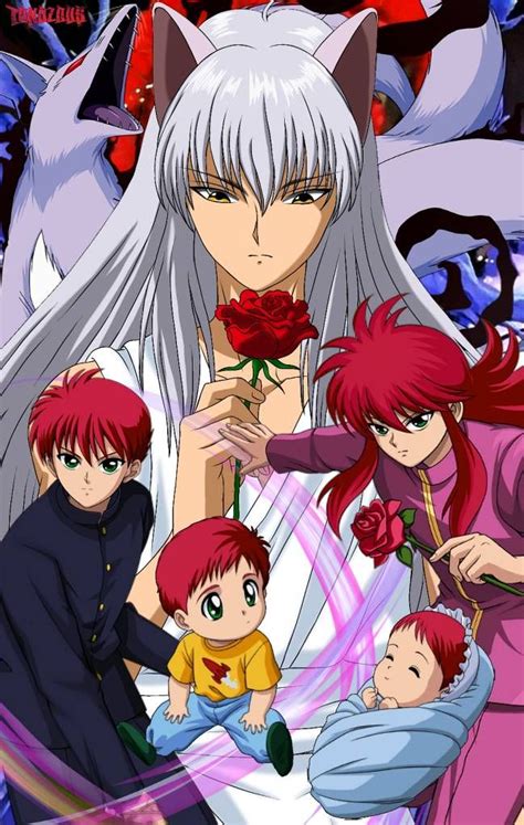 Kurama Yu Yu Hakusho By Tonozous On Deviantart Anime Characters Cute