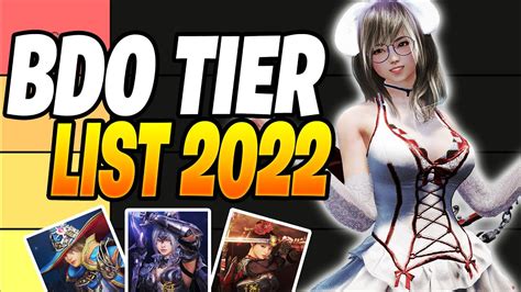 Black Desert Tier List BDO META In NOVEMBER BDO Tier List 2022