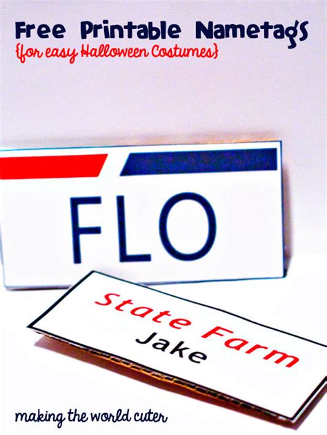 Flo Name Tag Printable - 2023 Calendar Printable