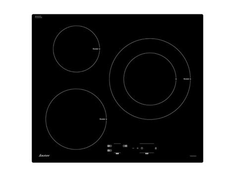 Sauter Table De Cuisson Induction Cm Foyers W Noir Spi B