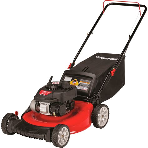 Troy Bilt Walk Behind Push Mower — 140cc Troy Bilt Ohv Engine 21in Deck Model Tb115