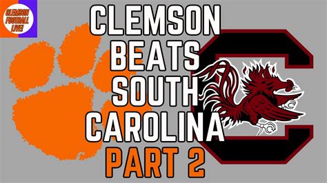 Clemson Beats South Carolina Reaction Part 2 - Win Big Sports