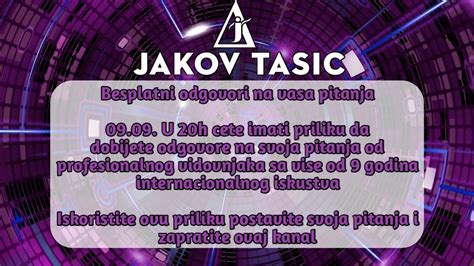 BESPLATNO TAROT CITANJE JAKOV TASIC 09 09 YouTube