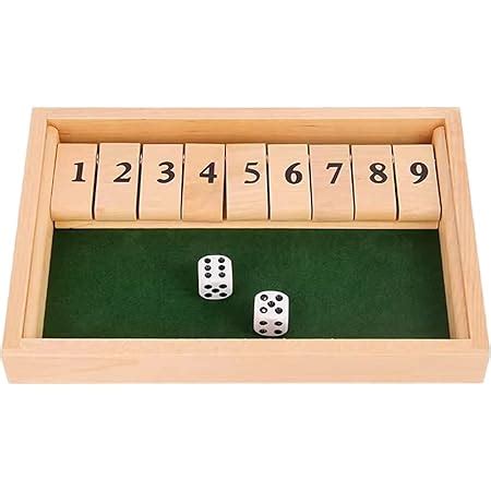 Philos Shut The Box Er Bambus Green Games W Rfelspiel