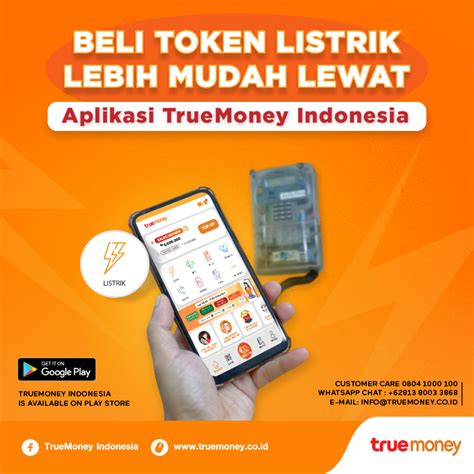 Beli Token Listrik Mulai 20ribu An Di Aplikasi TrueMoney Indonesia