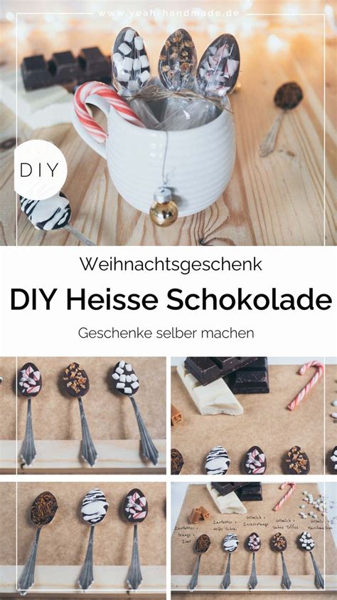 DIY Heiße Schokolade am Stiel selber machen Yeah Handmade Heiße