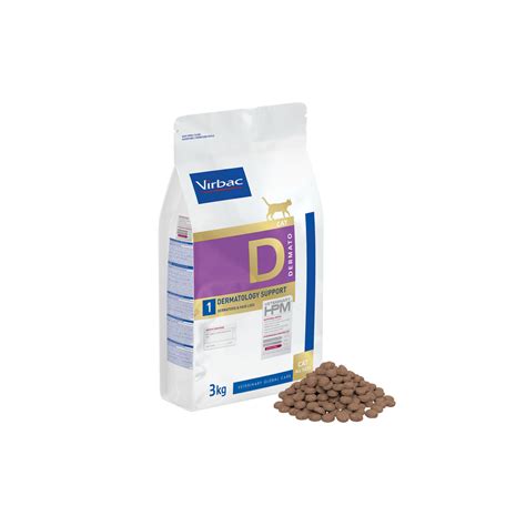 Virbac® Dermatosis Cat Dry Food Dermatology Support 3kg - EgyPuppy Pet ...