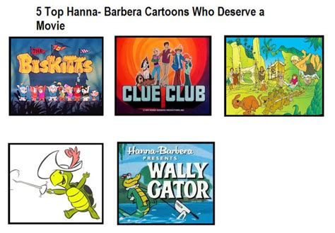 MCsaurus' Top 5 New Hanna-Barbera Movies by MCsaurus on DeviantArt