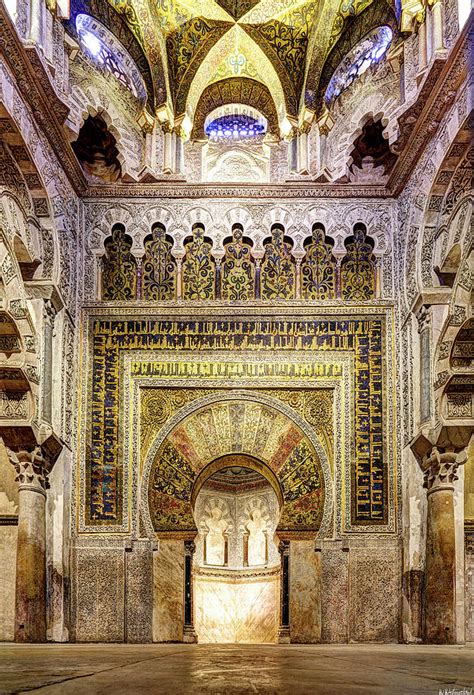 Cordoba Mosque Mihrab 03 Photograph by Weston Westmoreland - Pixels