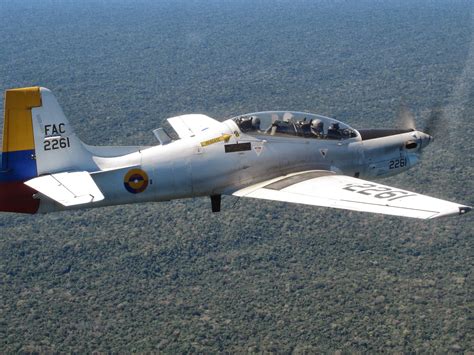 CIAC Actualizará Los Aviones Embraer EMB 312 T 27 Tucano de la F A C