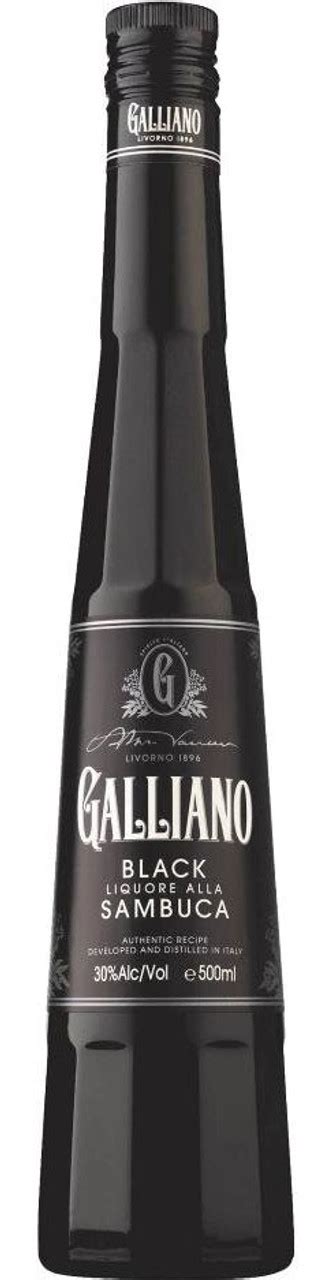 Galliano Black Sambuca 700ml