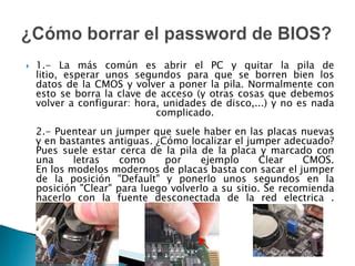 La Bios Y Para Que Sirve Ppt