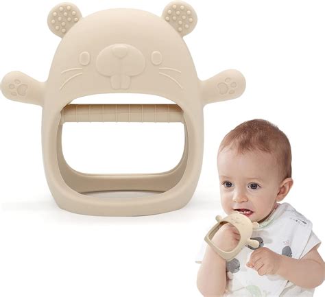 Baby Teething Toys Never Drop Hand Wrist Teether Baby Chew Toys For