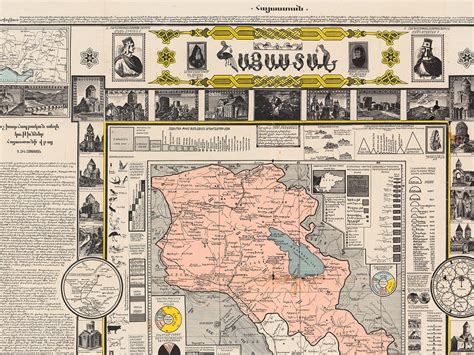 Historical Map of Armenia Old Armenia Armenian History - Etsy